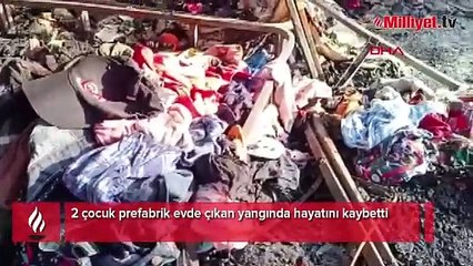 Hatay'da korkunç olay! 2 çocuk evde çıkan yangında hayatını kaybetti