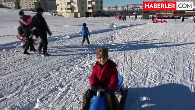 Bitlis'te Kar Yağışı Sonrası Kayak Sezonu Açıldı