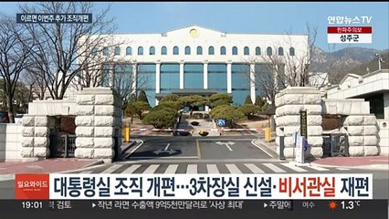 대통령실 조직 개편…3차장실 신설·비서관실 재편