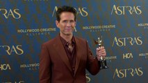 Glenn Howerton 2024 Astra Film Awards Winners Walk! | HXA Game Changer Award Winner
