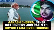 Boycott Maldives Tourism: Aakash Chopra, Indian influencers join the calls to boycott | Oneindia