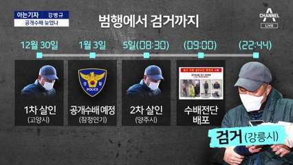 [아는기자]다방 업주 살해범, 추가 범행 진술…공개수배 늦었나?