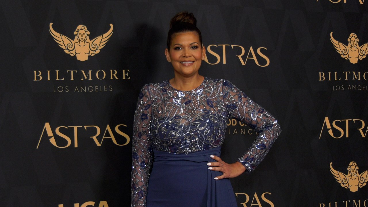 Aida Rodriguez 2024 Astra Film Awards Red Carpet Fashion Cam!