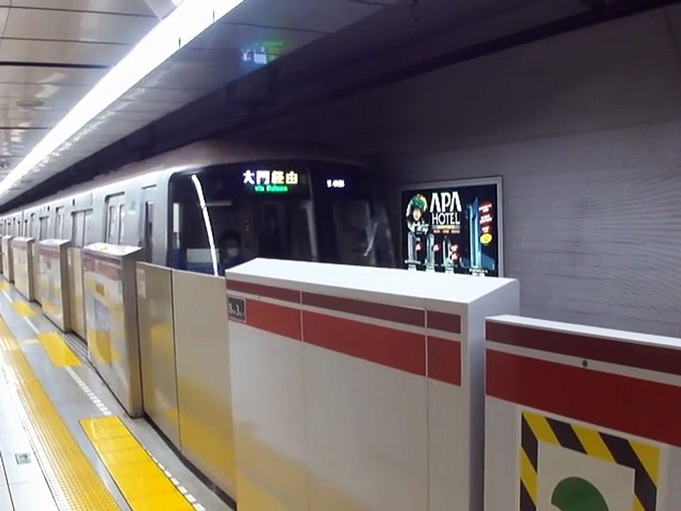 2024年に640×480(VGA)で撮影した都営大江戸線