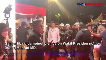 Momen Ganjar dan Mahfud Tiba di Istora Senayan, Kompak Pakai Jaket Ala Film Top Gun