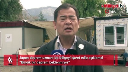 Japon deprem uzmanı bir bölgeyi işaret edip açıklama! 'Büyük bir deprem beklenmiyor'
