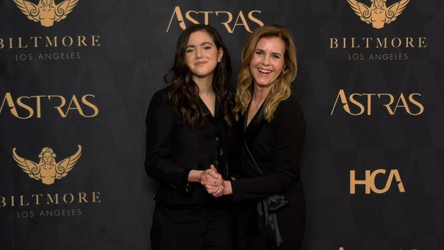 Abby Ryder Fortson and Christie Lynn Smith 2024 Astra Film Awards Red Carpet Fashion Cam!