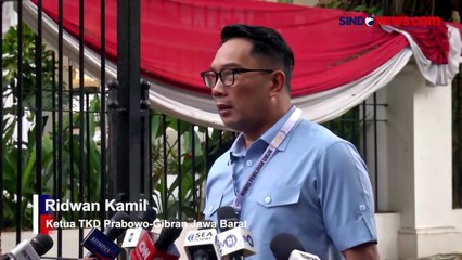 TKN Asah Gestur Prabowo, Ridwan Kamil: Agar Gembira dan Tidak Kaku