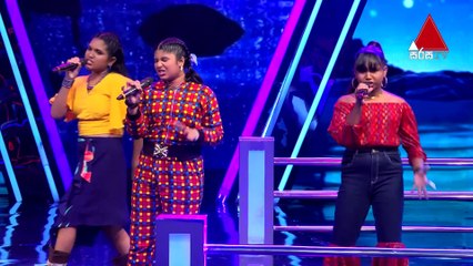 Manugi & Bhashi & Heshavi | I want Spend my time  | The Battles | The Voice Kids Sri Lanka