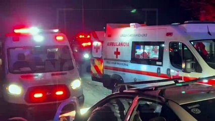 Dos lesionados tras choque en Adolf Horn