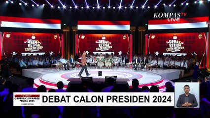 Ucapkan Terima Kasih kepada Panelis, Ketua KPU Hasyim Asyari Resmi Buka Debat Ketiga Capres 2024!