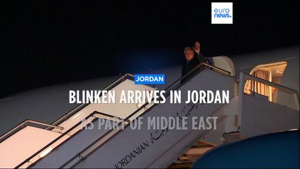 Blinken in Jordan to discuss regional tensions over Gaza war