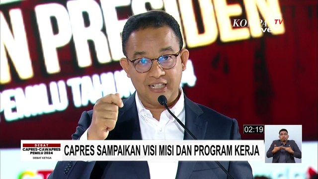 Ganjar Pranowo Bahas Konflik Internasional di Debat Ketiga: Kemerdekaan Palestina Kita Dukung Terus