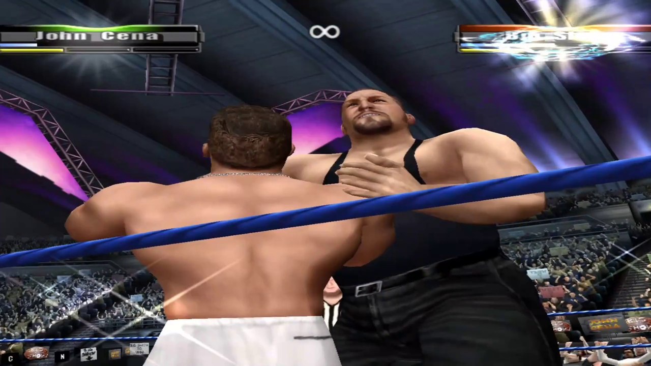 WWE Big Show vs John Cena SmackDown | WrestleMania XIX Dolphin emulator