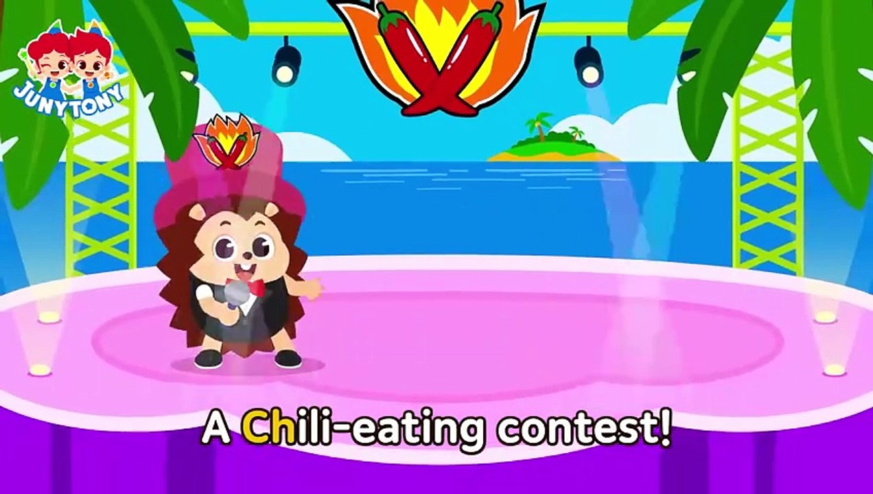 ⭐Super Phonics ch Song Chili Pepper Challenge Phonics Song for Kids