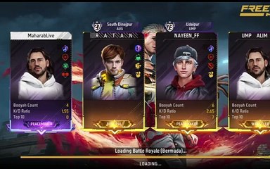 TODAY FREE FIRE VERY BAD LACK GAME PLAY WITH OLD FRIEND