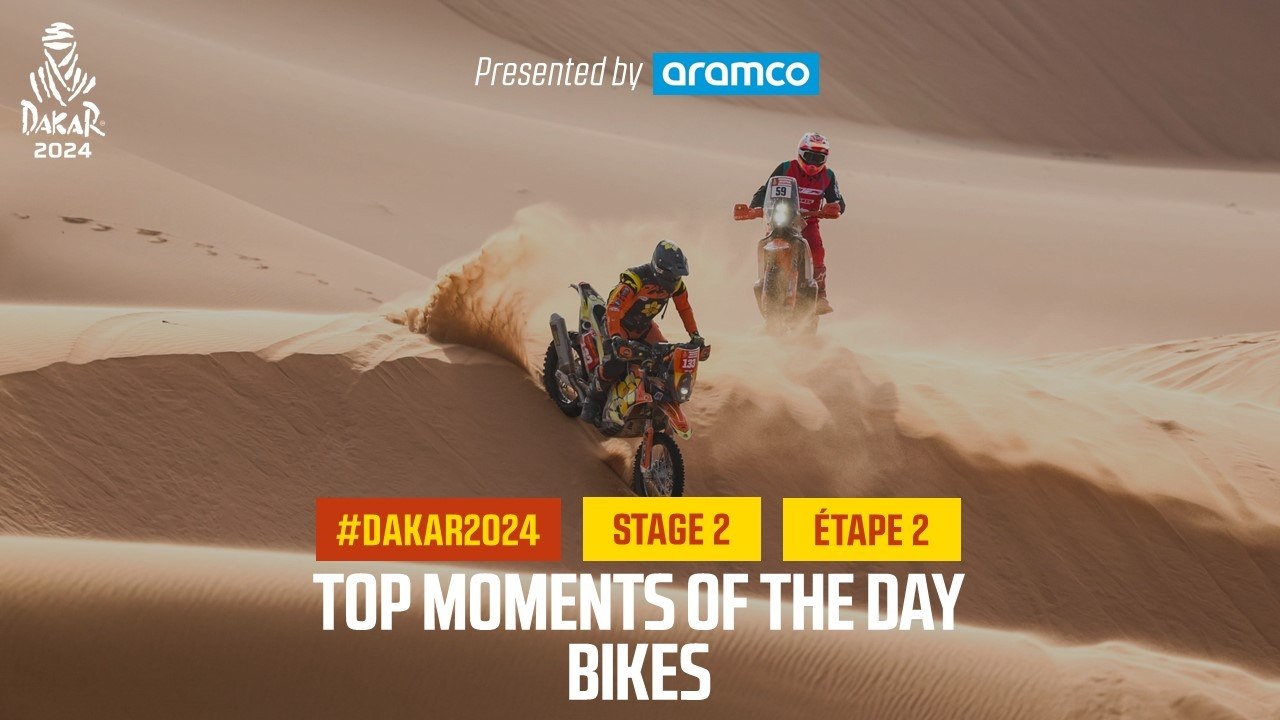 Bikes and Quads Top moments  - Stage 2 - #Dakar2024