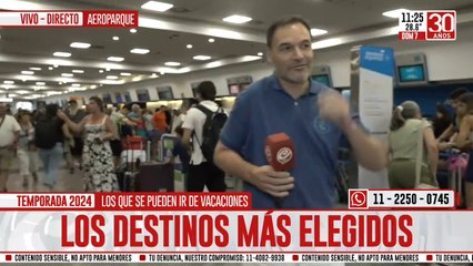 Éxodo turistico: los destinos más elegidos por los extranjeros