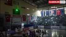 Aydın Büyükşehir Belediyespor-Fenerbahçe Opet Maçında Elektrik Kesintisi
