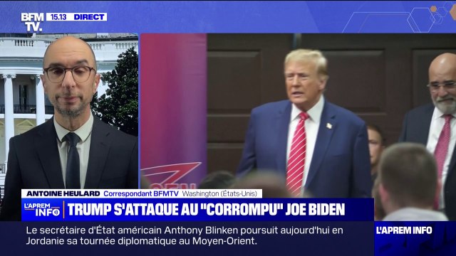 En campagne pour la primaire républicaine, Donald Trump étrille Joe Biden et promet de sauver l'Amérique