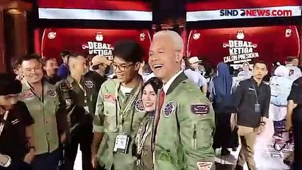 Momen Ganjar Dapat Pelukan dari Siti Atikoh Usai Debat
