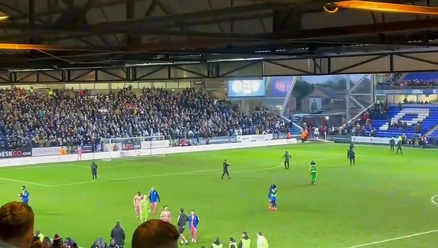Daniel Farke celebrates FA Cup Third Round win at Peterborough