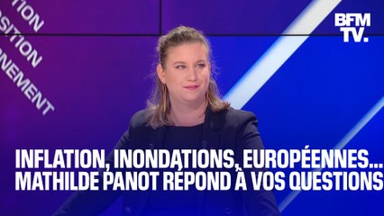 Inflation, inondations, élections européennes... Mathilde Panot répond à vos questions