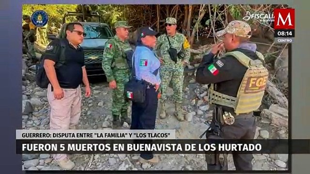 Son cinco los cadáveres calcinados en Buenavista, Sierra de Guerrero