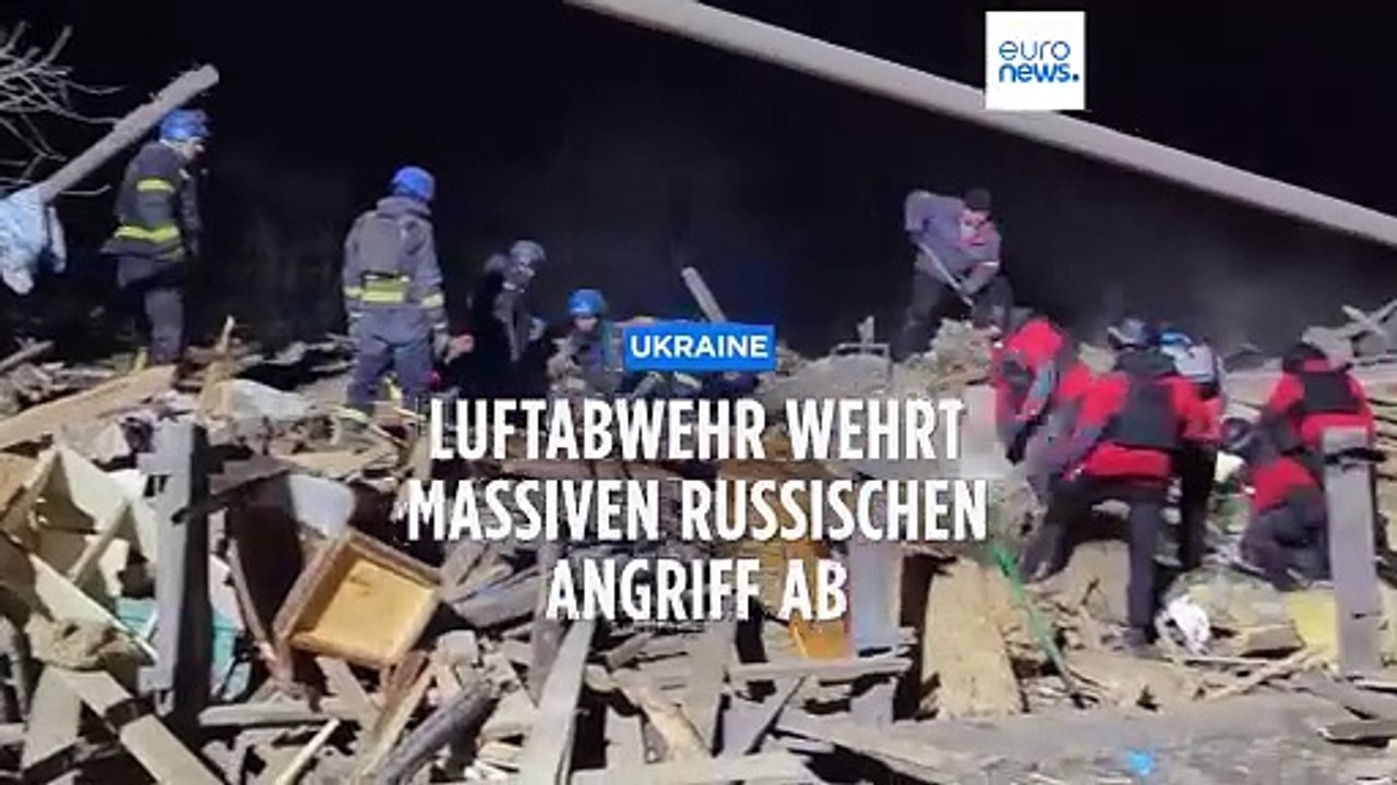 Ukraine wehrt russische Luftangriffe ab