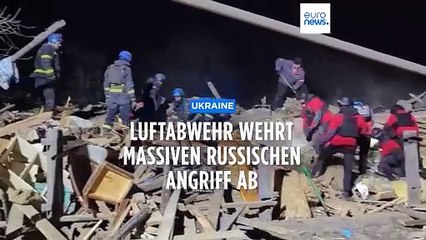 Ukraine wehrt russische Luftangriffe ab