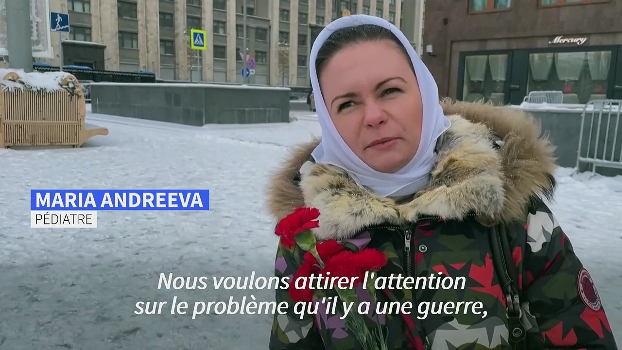 Russie: des femmes de mobilisés protestent