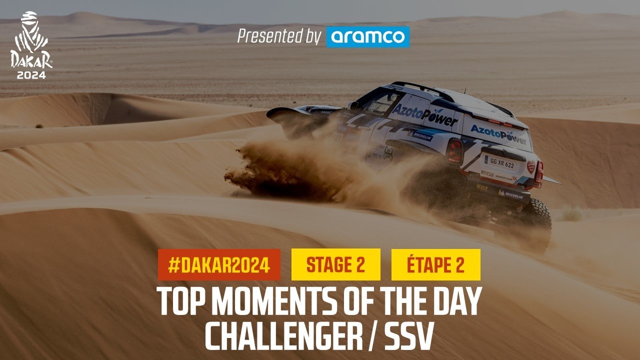 Challenger/SSV Top moments - Stage 2 - #Dakar2024