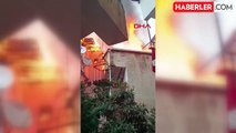Şişli'de İki Katlı Binanın Çatısında Çıkan Yangın Söndürüldü