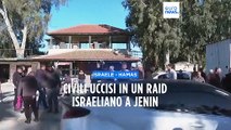 Drone israeliano su Cisgiordania, nove morti a Jenin. Uccisi due giornalisti in un raid a Rafah