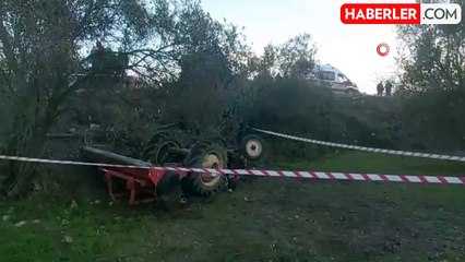 Çanakkale'de traktör kazası: Bir kişi hayatını kaybetti