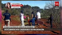 Encuentran dos cadáveres en Chucándiro, Michoacán