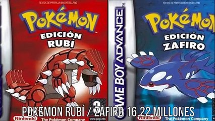 LAS CONSOLAS MÁS VENDIDAS DE LA HISTORIA