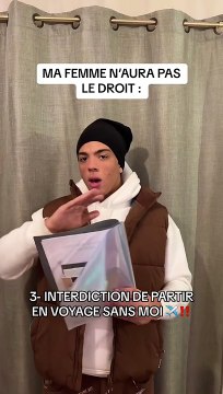 L'influenceur français suivi par 1 million de personnes, Adel Sidi Yakoub fait polémique en listant les règles que sa femme va devoir respecter en tant que bon musulman : Pas d'amis garçons, pas de travail avec des hommes, pas d'habits moulants...