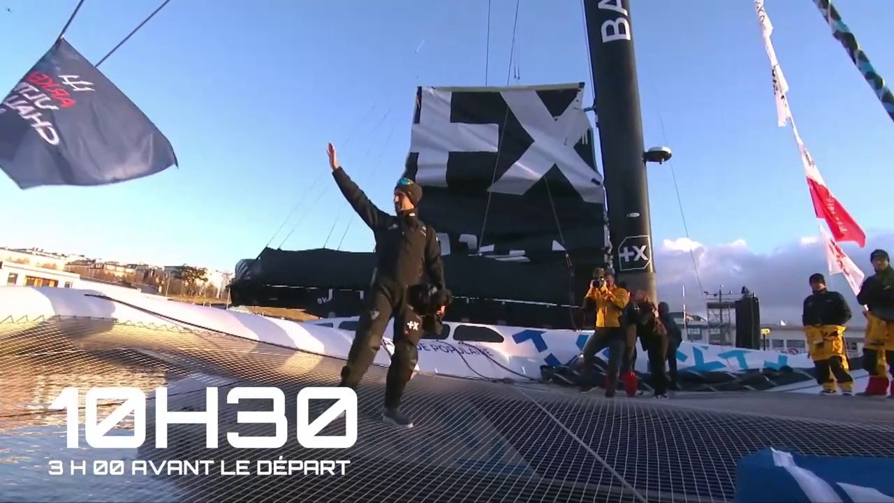 VoileBanquePop 2024 / Une journée forte en émotion - Départ du tour du monde - Voile Banque Populaire
