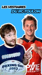 Les vestiaires du RCT au Stade Mayol