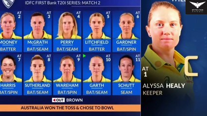 India vs Australia Highlights 2nd T20 Women's T20 Series