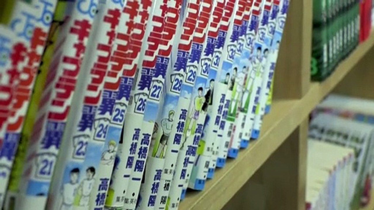 Final del partido para el popular manga sobre fútbol "Supercampeones"