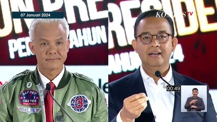 Dicecar Anies soal Peran ASEAN di Laut China Selatan, Ganjar: di ASEAN Rumitnya Minta Ampun
