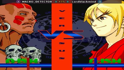 MACRO_DETECTOR vs Lordblackmind - Street Fighter Alpha 3 - FT5