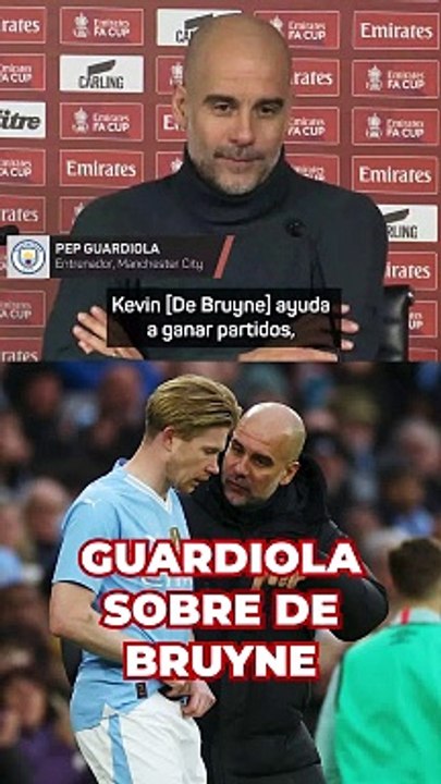 Las palabras de Guardiola sobre el regreso de De Bruyne