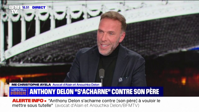 Accusations d'Anthony Delon contre sa sœur Anouchka: C'est une trahison absolue , affirme l'avocate de cette dernière et son père Alain Delon