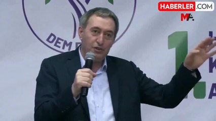 DEM Parti Eş Genel Başkanı Bakırhan'dan CHP'ye: Bize salon vermeyene oy vermeyiz