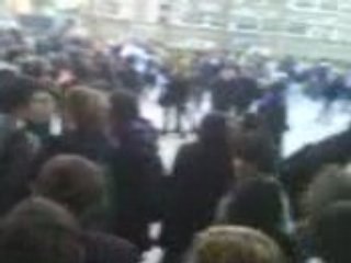 blocus du lycée EUGENE DELACROIX a maison-alfort(94)