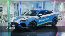 Lamborghini Urus da Polícia Italiana