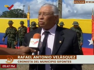 Cronista del edo. Bolívar expresa el valor y el honor del General Domingo Sifontes
